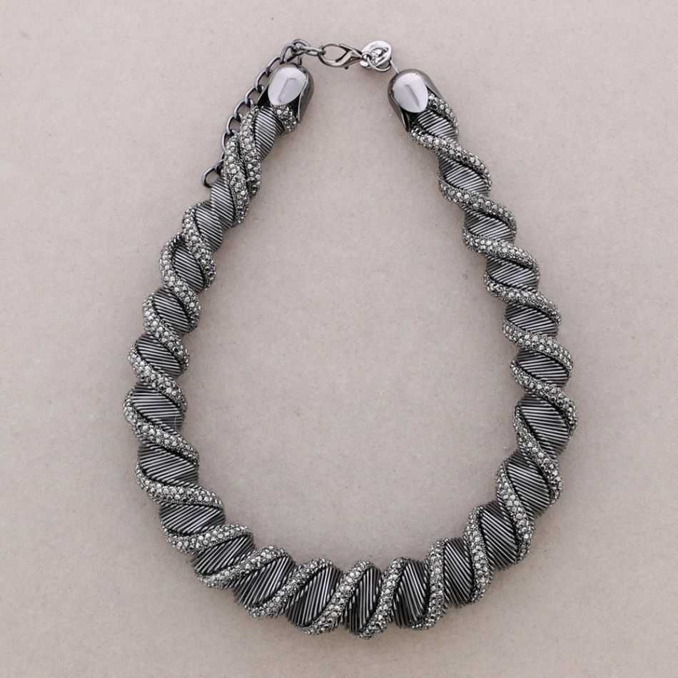 GARGANTILLA METAL BRILLANTES