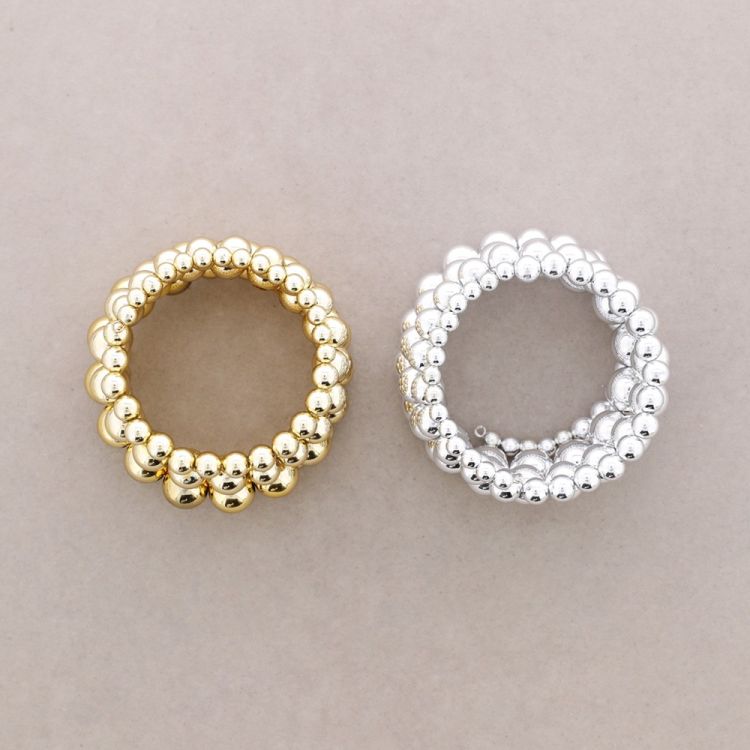 METAL FINISH BALL BRACELET 2