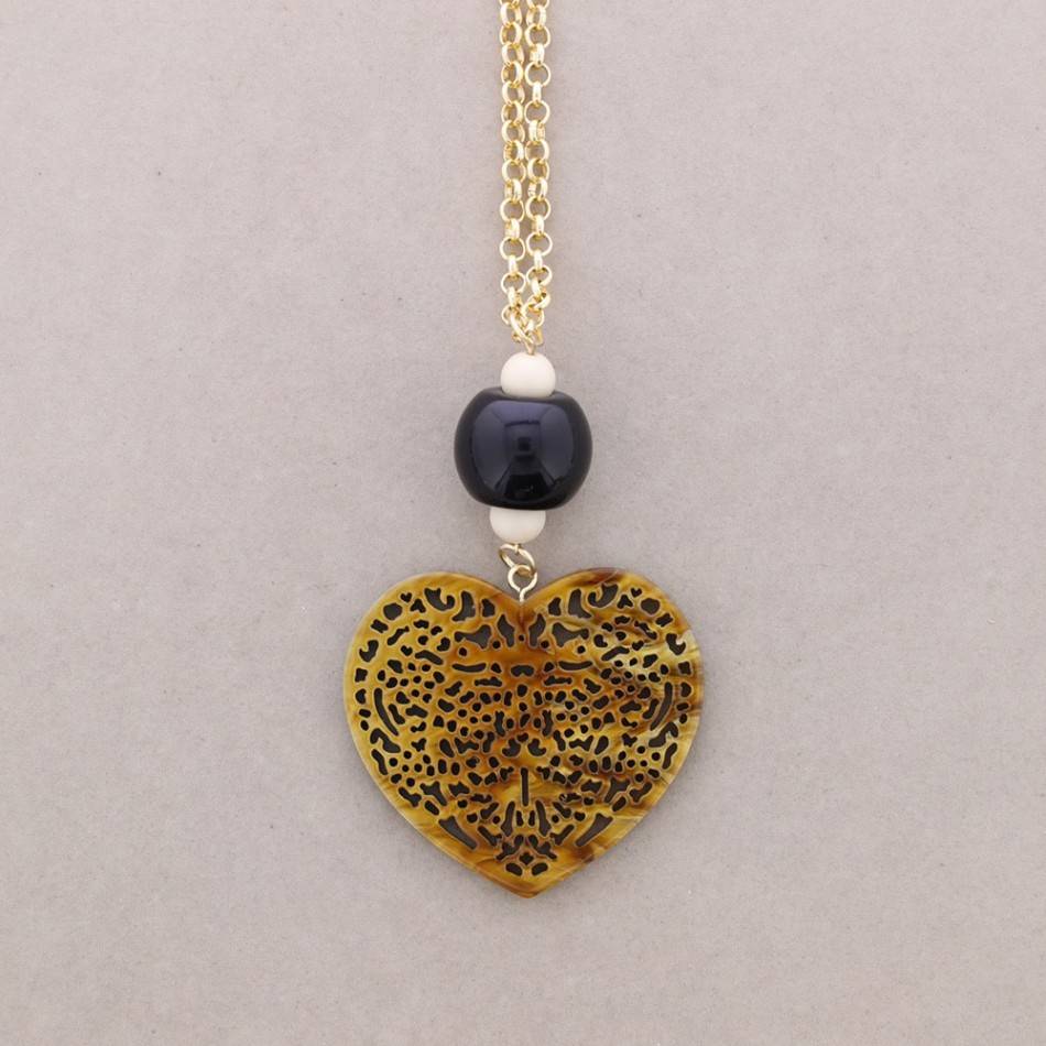 COLLAR LARGO COLG. RESINA