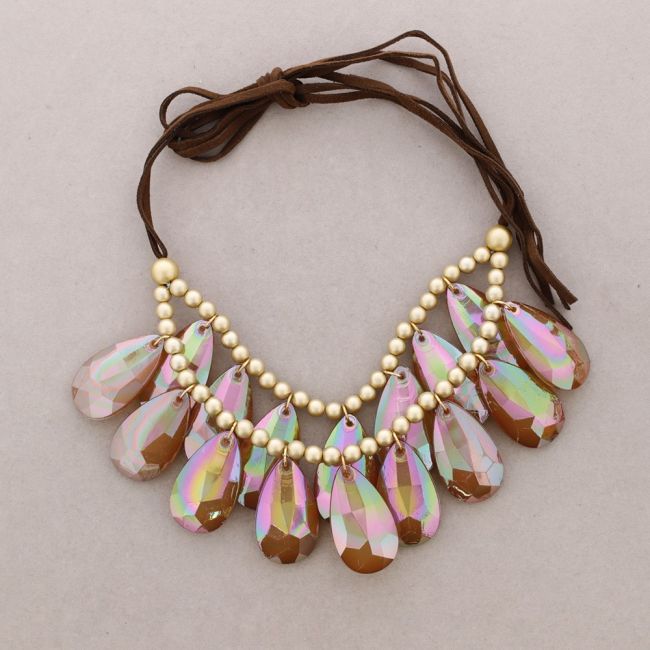 RESIN DROPS CHOKER
