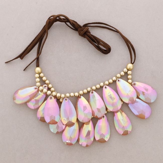RESIN DROPS CHOKER