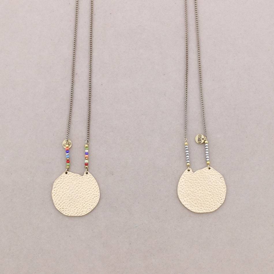 LONG PENDANT NECKLACE METAL