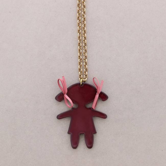LONG PENDANT NECKLACE DOLL