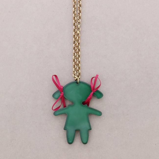 LONG PENDANT NECKLACE DOLL