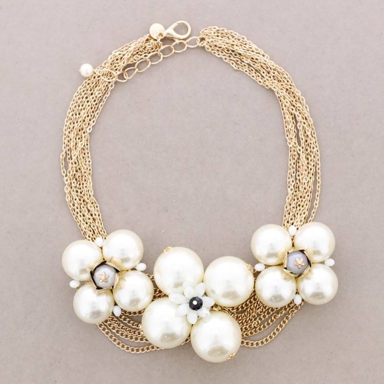 BALL CHAIN SHORT NECKLACE