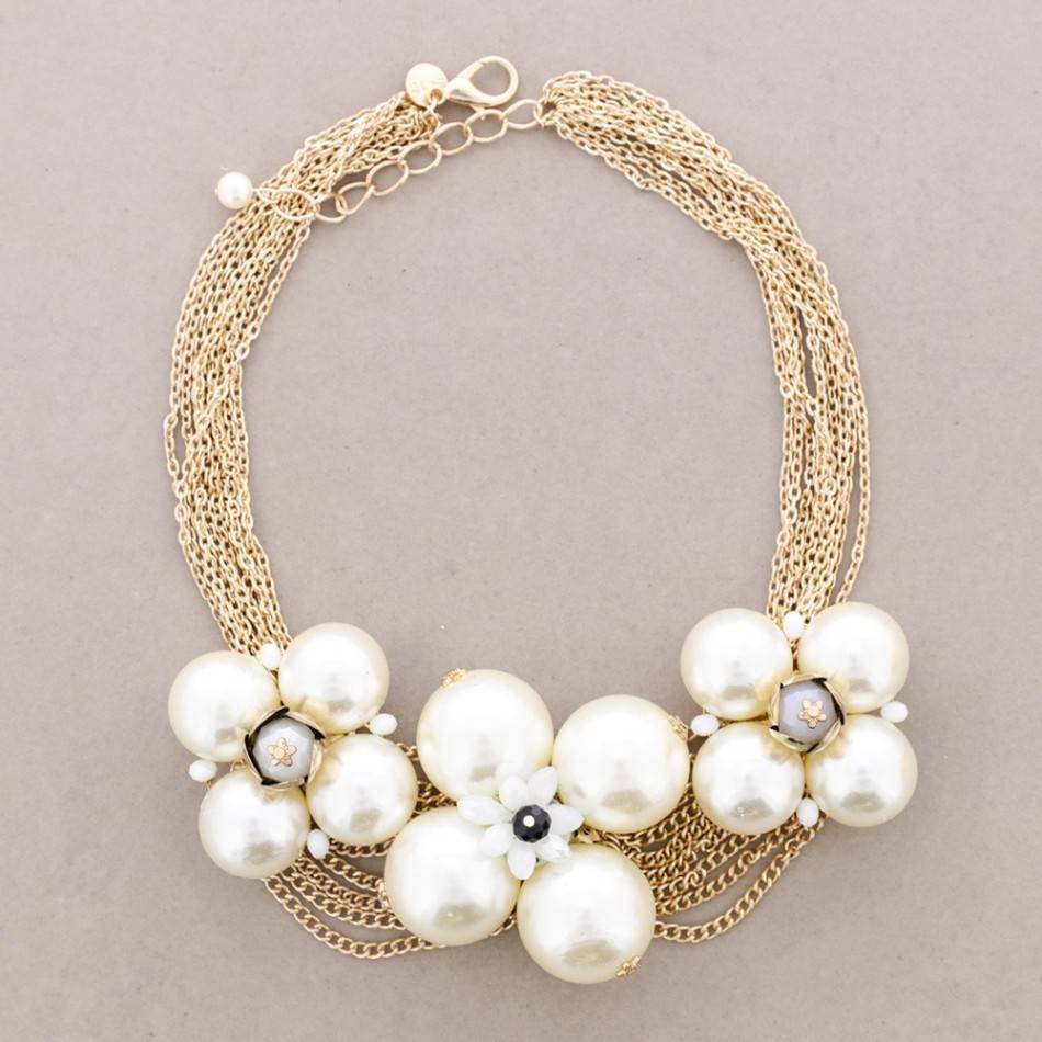 BALL CHAIN SHORT NECKLACE