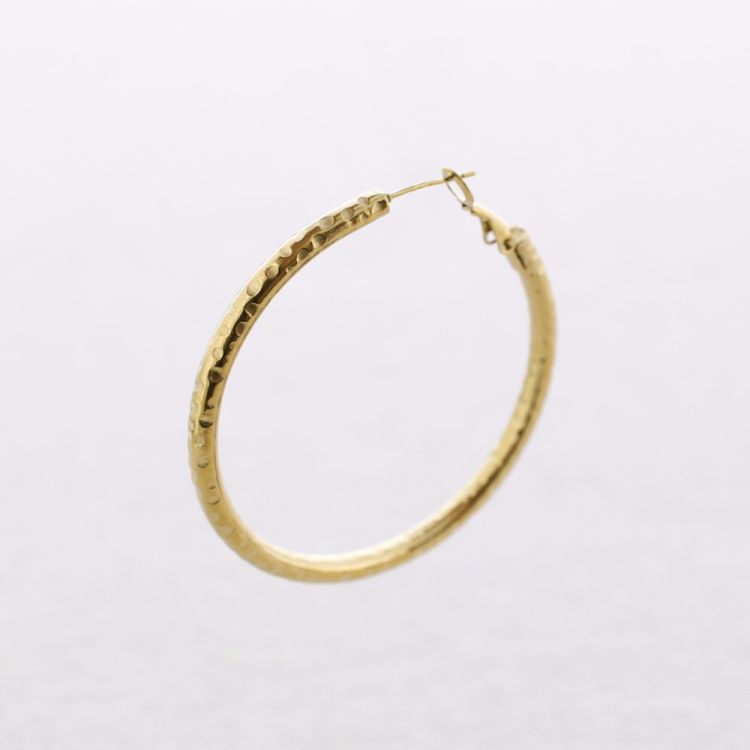 PENDIENTES ACERO ARO 5CM