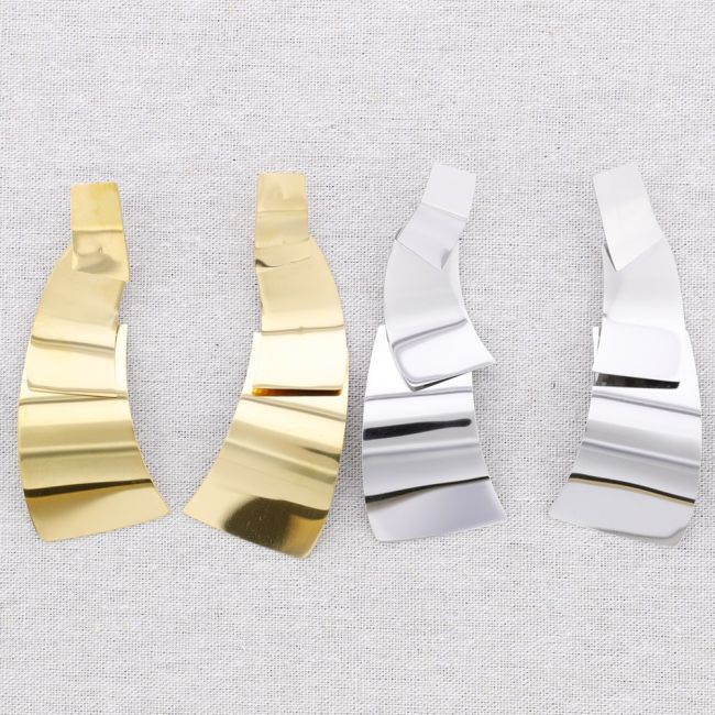SHAPES STEEL EARRINGS