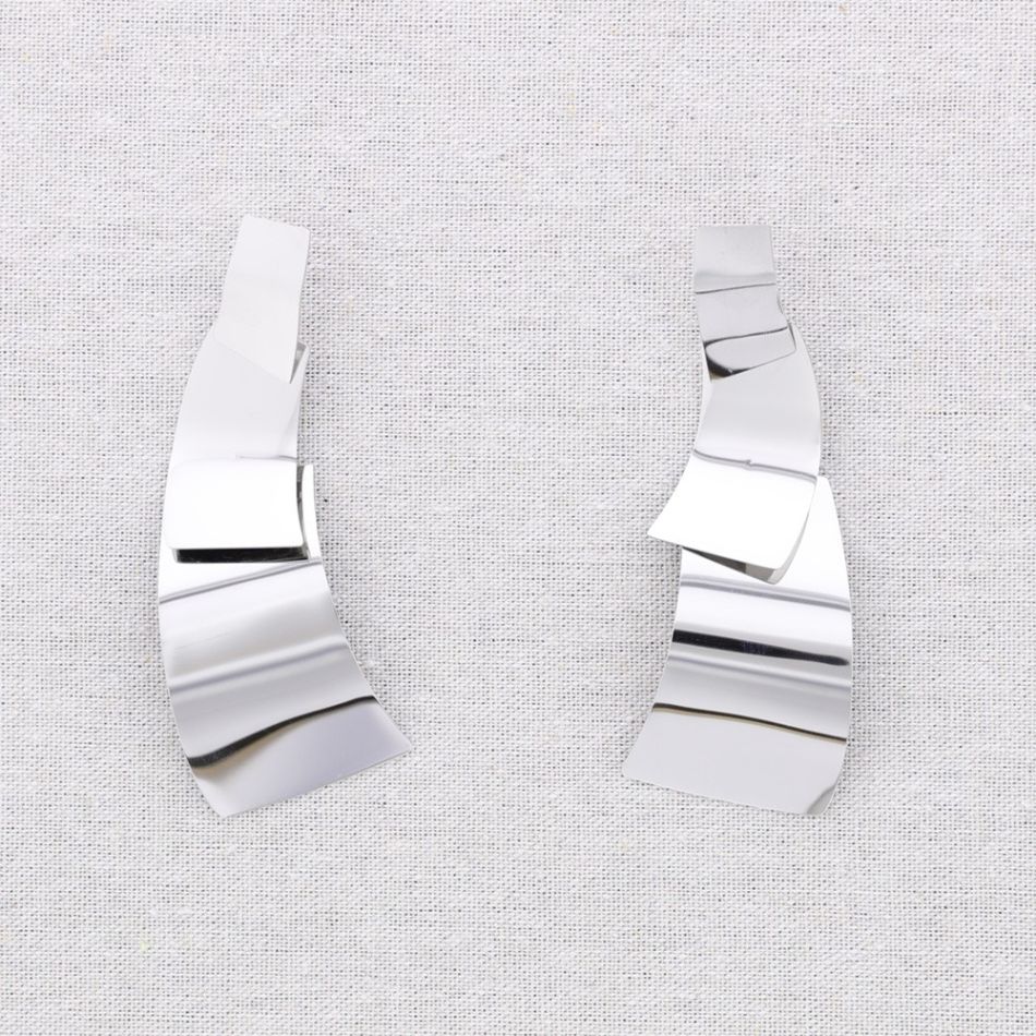 SHAPES STEEL EARRINGS