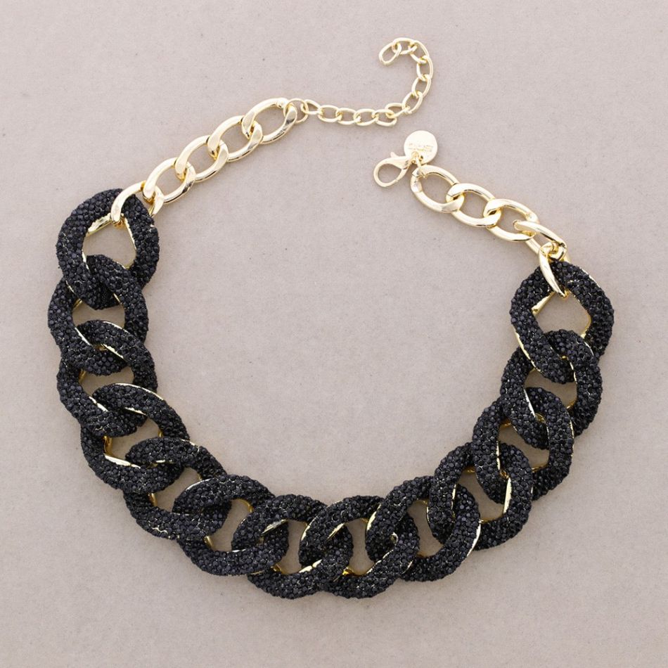 SHINY LINK CHOKER