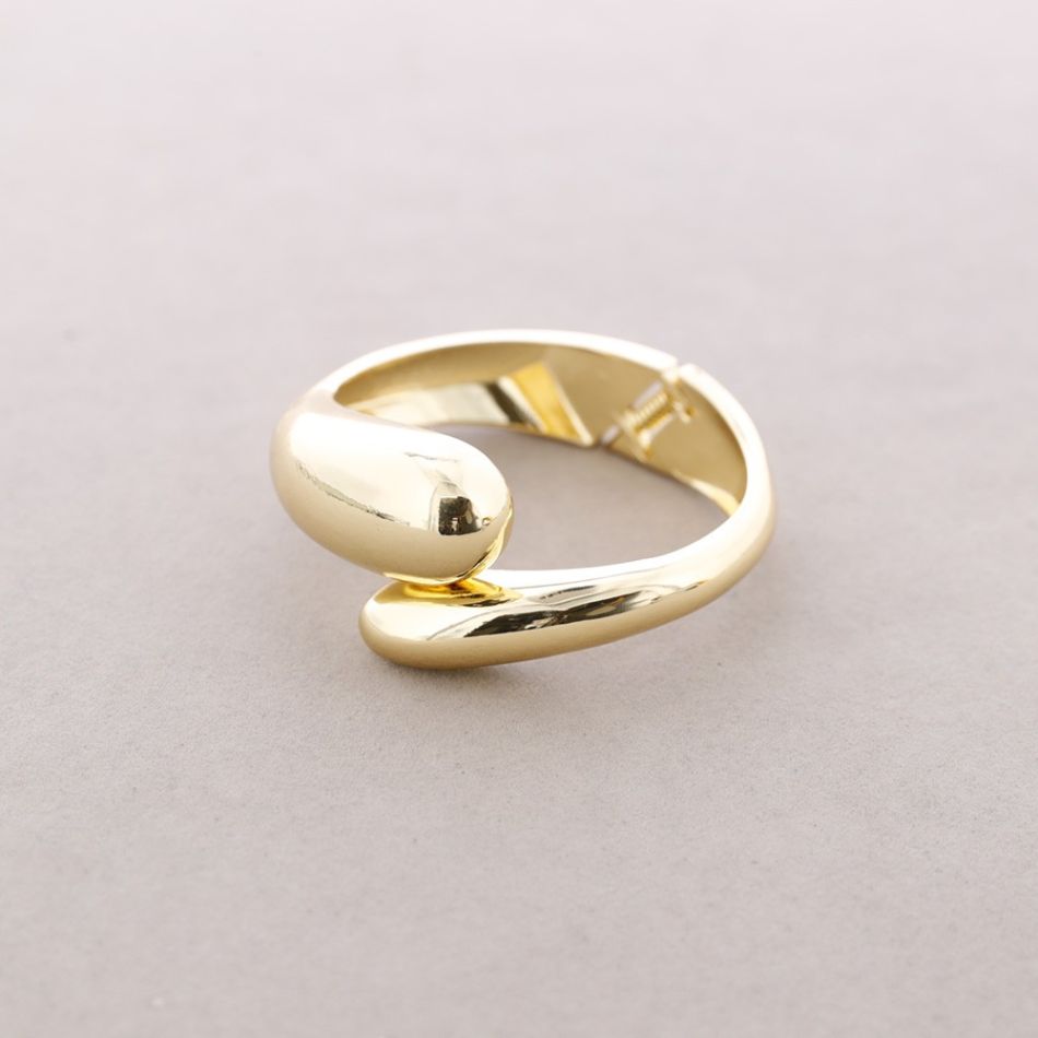 SELF-CLOSING DOUBLE METAL DROP BRACELET