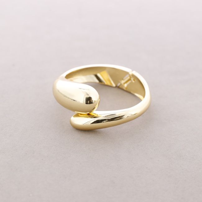 SELF-CLOSING DOUBLE METAL DROP BRACELET