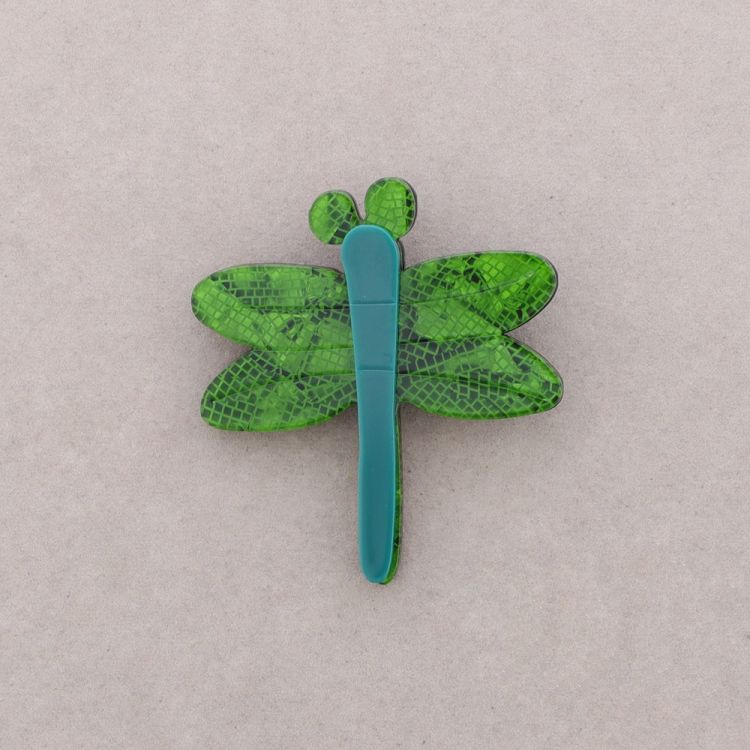 RESIN DRAGONFLY BROOCH