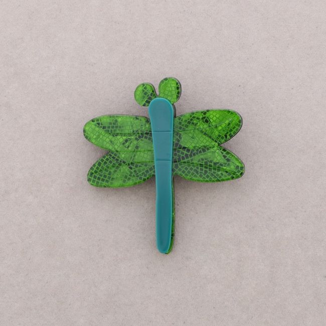BROCHE LIBÉLULA RESINA