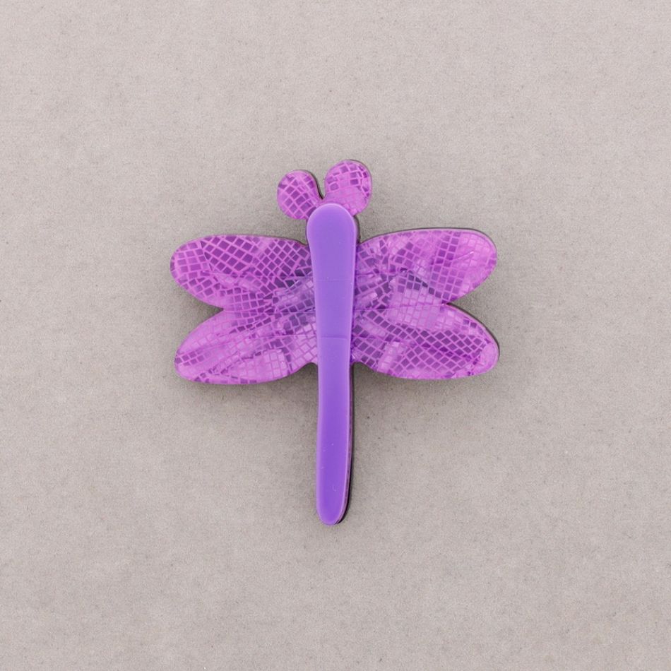 RESIN DRAGONFLY BROOCH