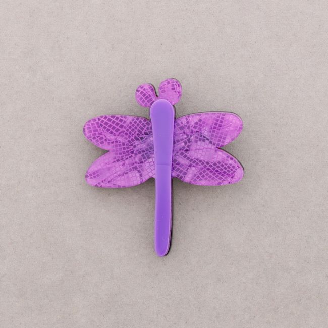 RESIN DRAGONFLY BROOCH