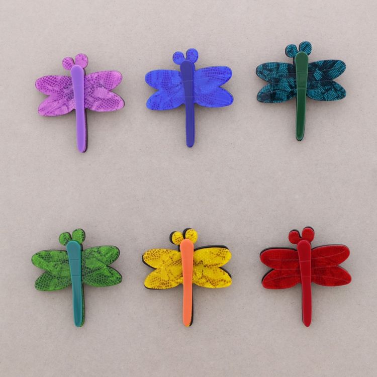 BROCHE LIBÉLULA RESINA 2