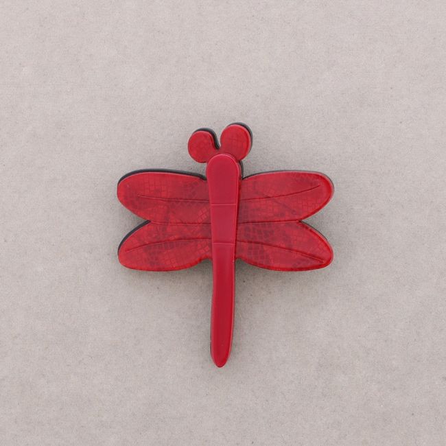 BROCHE LIBÉLULA RESINA