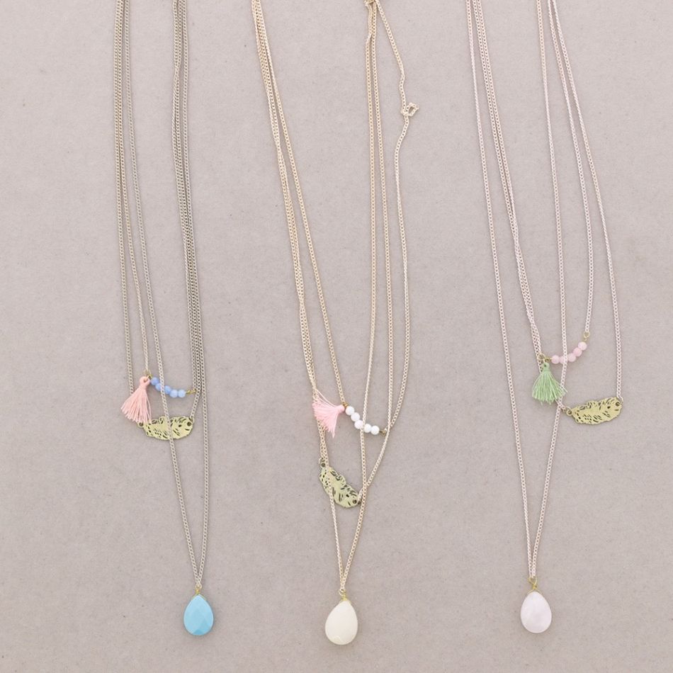 TRIPLE FINE NECKLACE