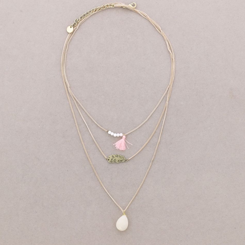 TRIPLE FINE NECKLACE