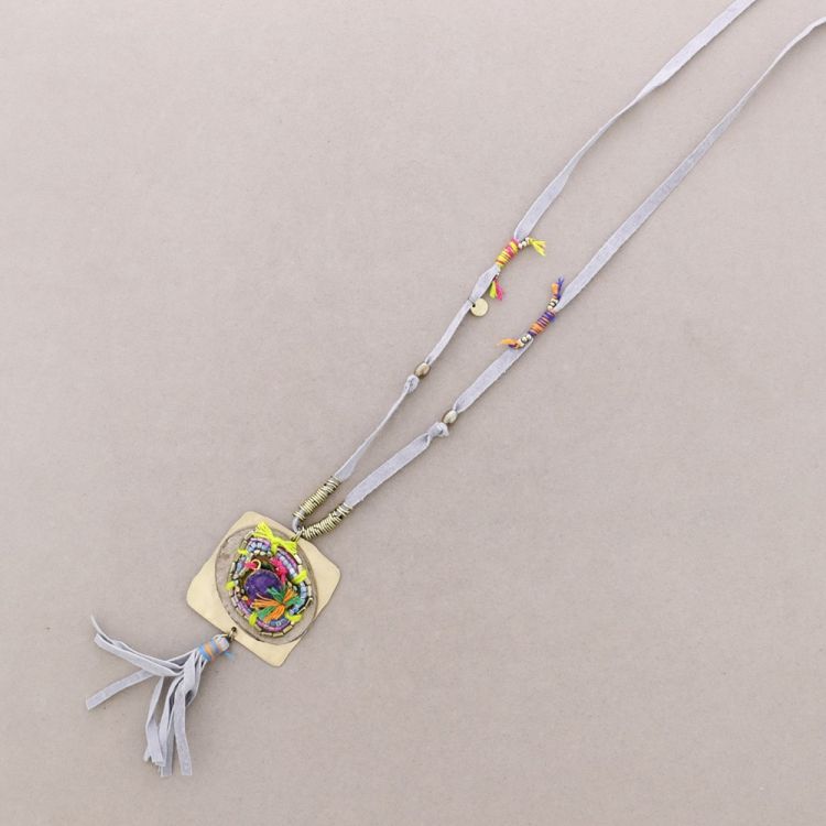LONG PENDANT NECKLACE ETNIC DELUXE
