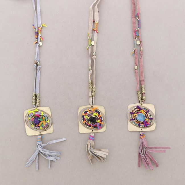 LONG PENDANT NECKLACE ETNIC DELUXE