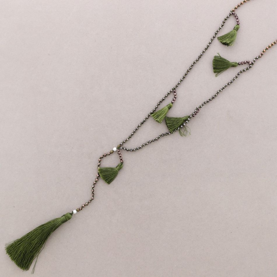 COLLAR LARGO COLG. FLECOS