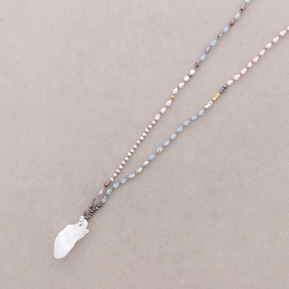 COLLAR LARGO COLG. PIEDRA