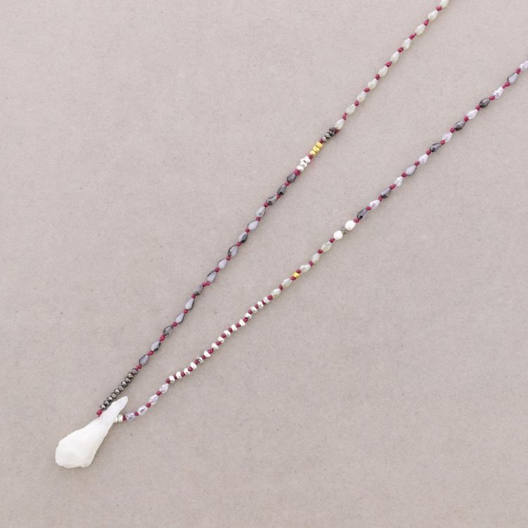 LONG PENDANT NECKLACE STONE