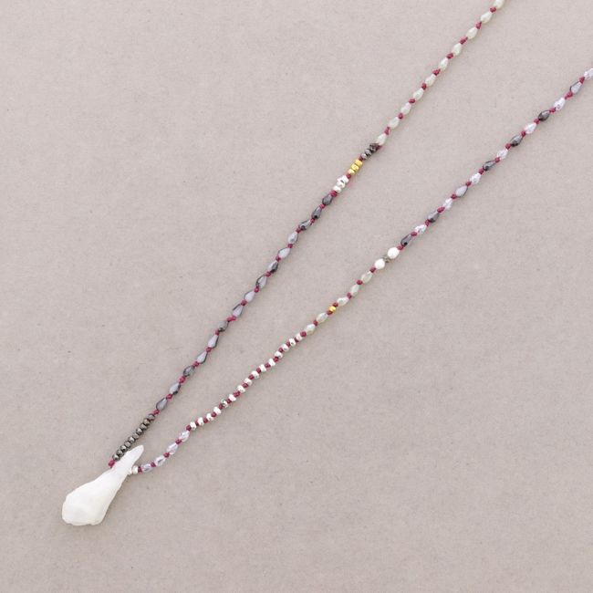 LONG PENDANT NECKLACE STONE
