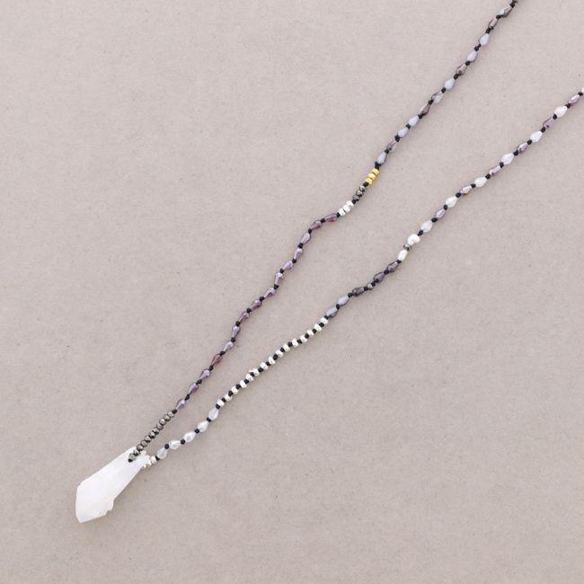 COLLAR LARGO COLG. PIEDRA
