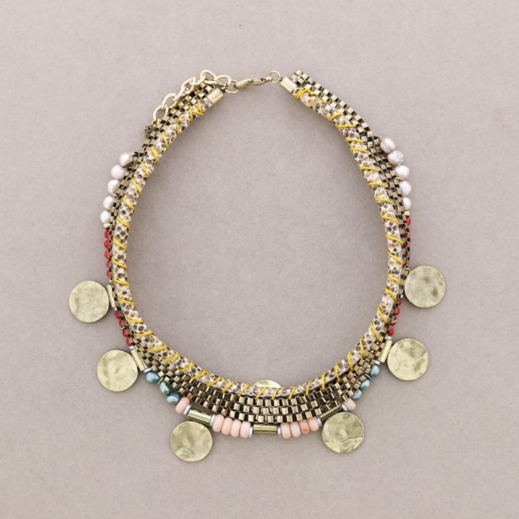 GARGANTILLA CADENAS MEDALLITAS