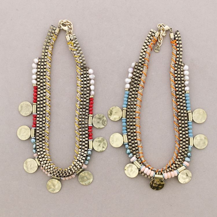 GARGANTILLA CADENAS MEDALLITAS 2