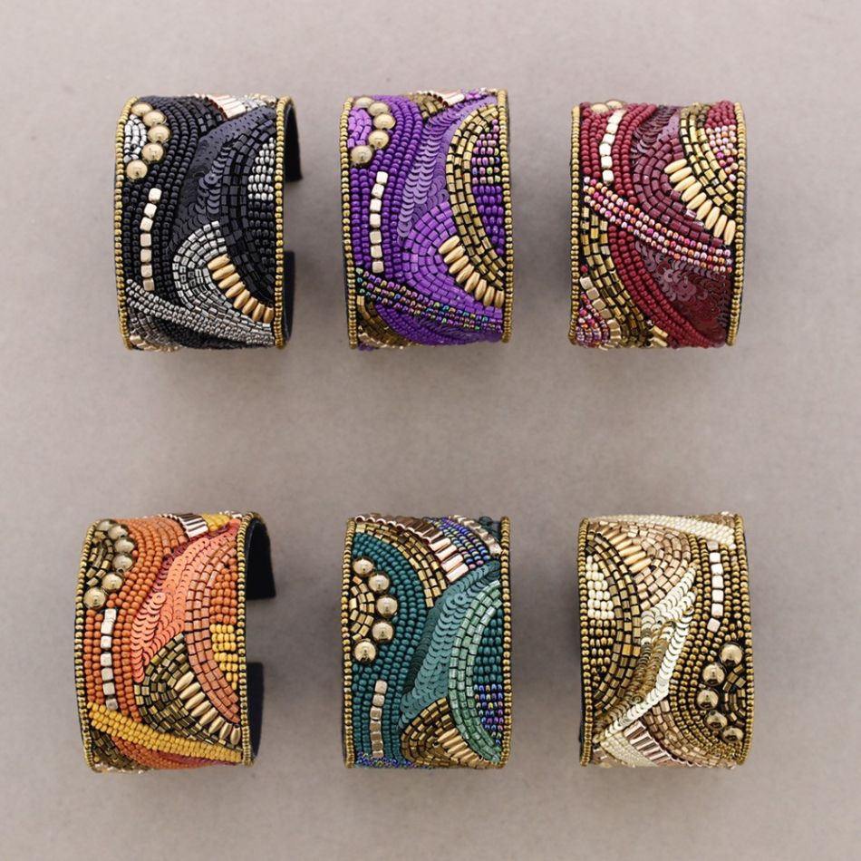 PULSERA AJUSTABLE LENTEJUELAS
