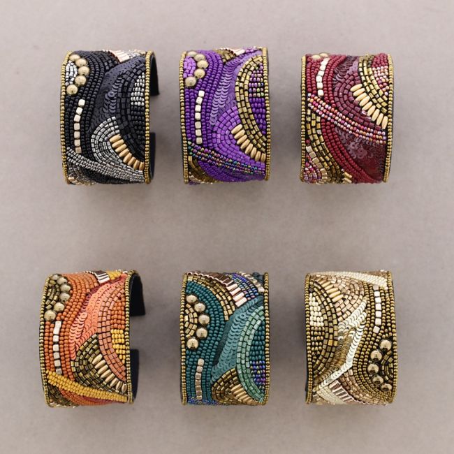 PULSERA AJUSTABLE LENTEJUELAS