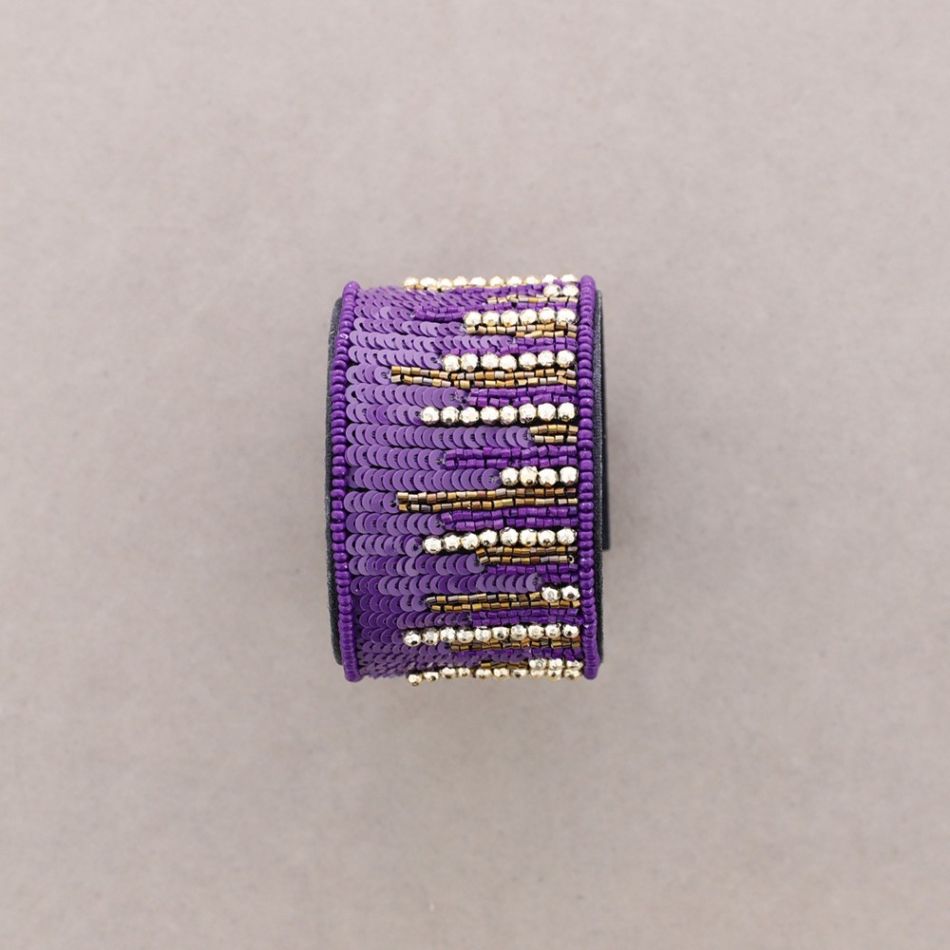 PULSERA AJUSTABLE LENTEJUELAS LLUVIAS