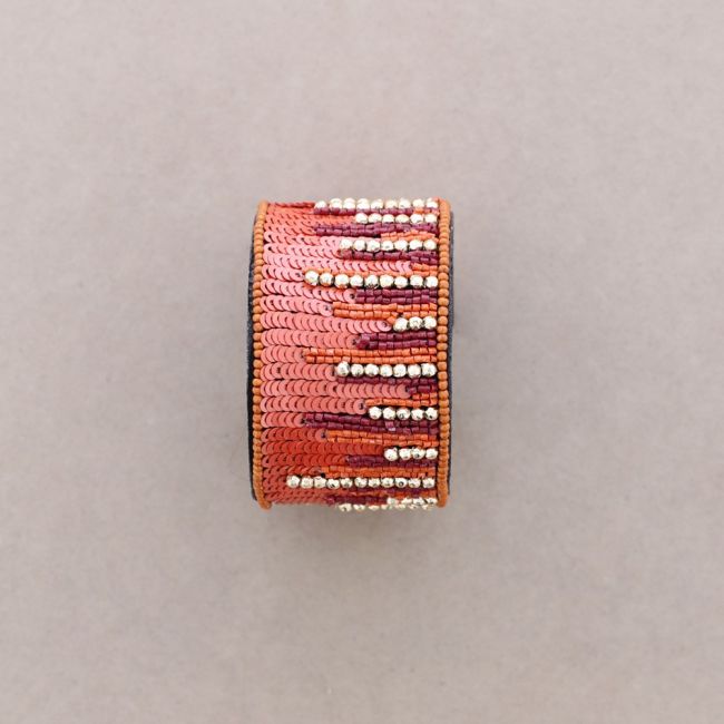 ADJUSTABLE RAIN SEQUIN BRACELET