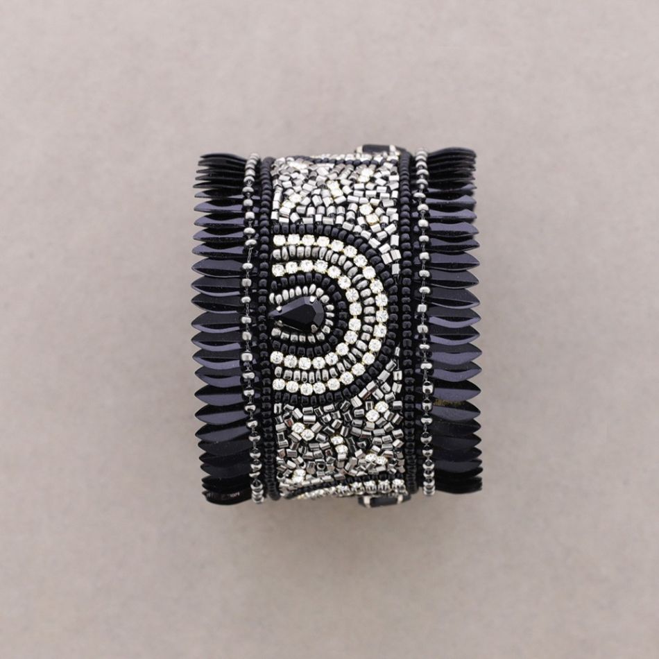 PULSERA AJUSTABLE LENTEJUELAS ARCOS