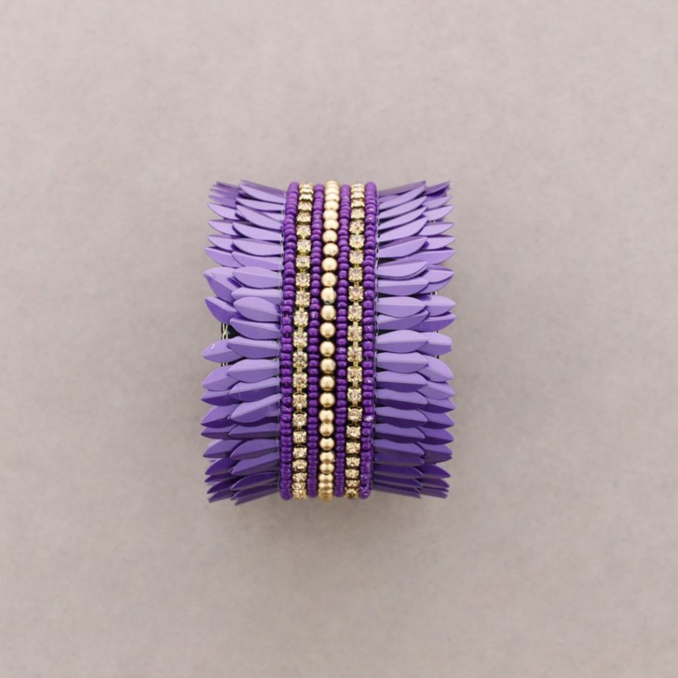 ADJUSTABLE SEQUIN BRACELET