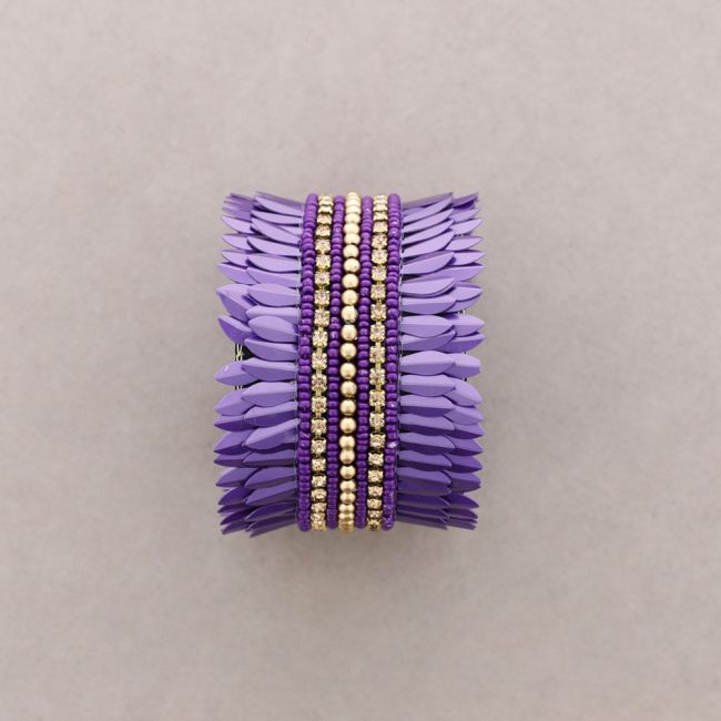 ADJUSTABLE SEQUIN BRACELET