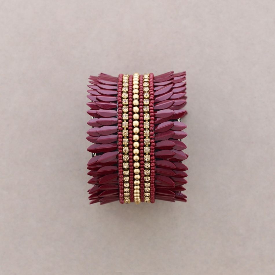 ADJUSTABLE SEQUIN BRACELET