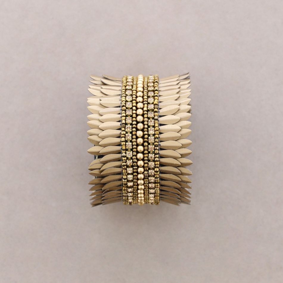 ADJUSTABLE SEQUIN BRACELET