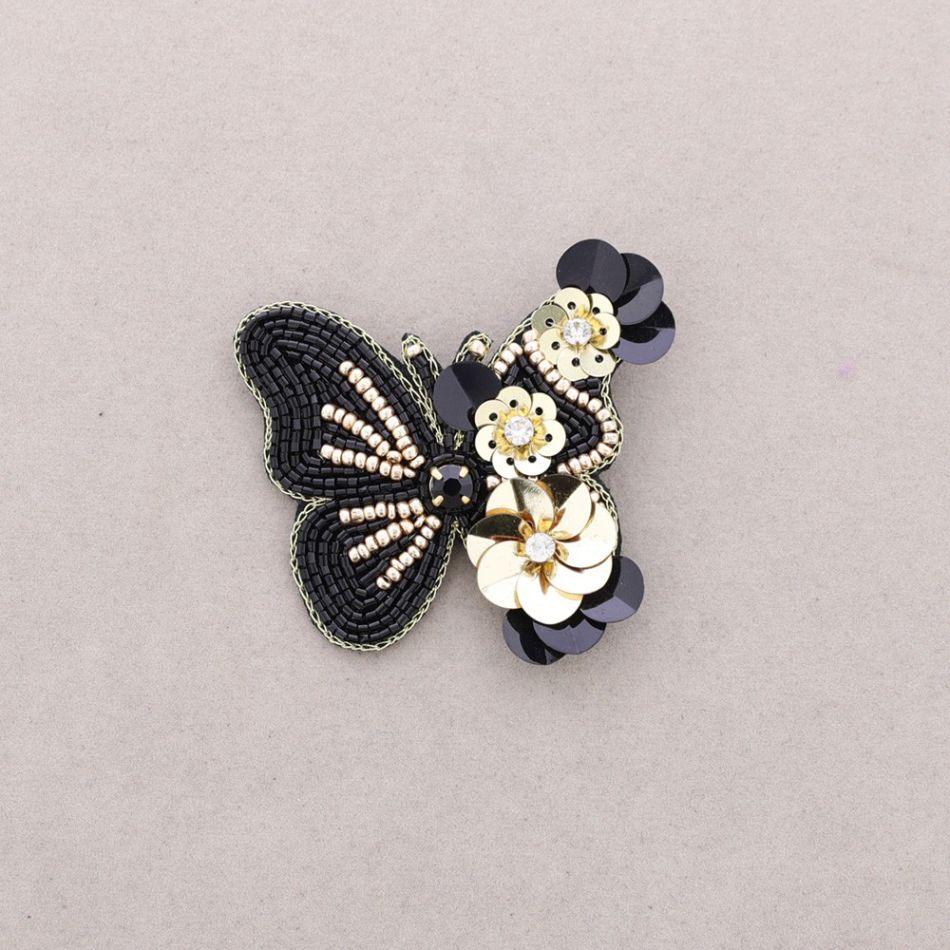 BUTTERFLY SEQUIN BROOCH