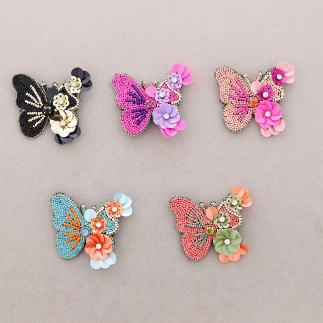 BROCHE LENTEJUELAS MARIPOSA