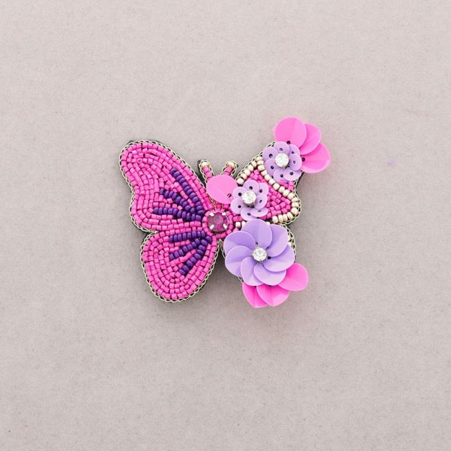 BROCHE LENTEJUELAS MARIPOSA