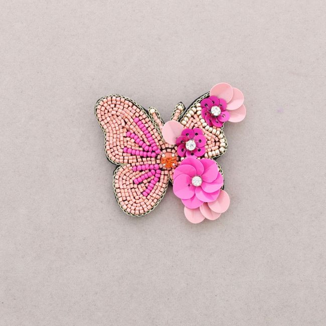 BROCHE LENTEJUELAS MARIPOSA
