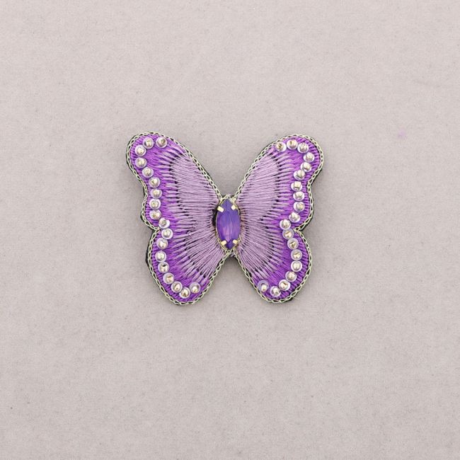 BROCHE LENTEJUELAS MARIPOSA