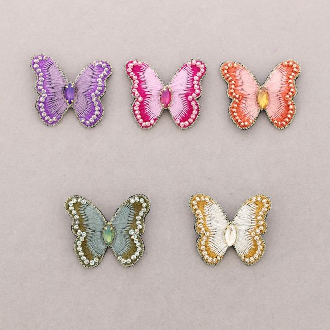 BROCHE LENTEJUELAS MARIPOSA
