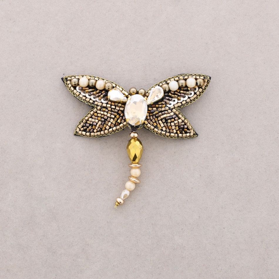 BROCHE LENTEJUELAS LIBÉLULA