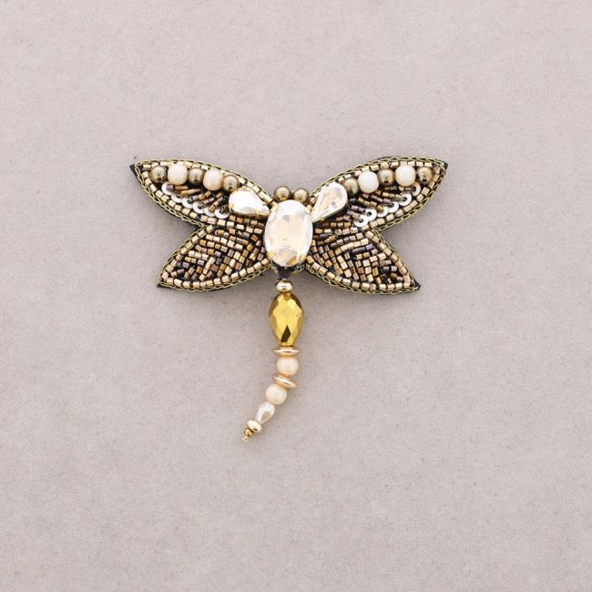 BROCHE LENTEJUELAS LIBÉLULA
